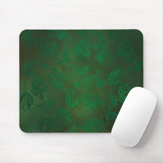 Tapis De Souris Vert (Avec souris)
