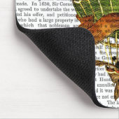 Tapis De Souris Vert ballon à air chaud (Coin)