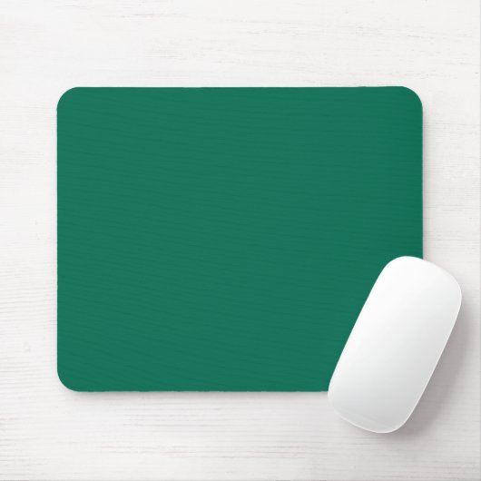 Tapis De Souris Vert bouteille (couleur solide) (Avec souris)