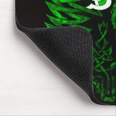 Tapis De Souris Vert celtique de loup/lune (Coin)