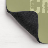 Tapis de souris vert Chris Army (Coin)