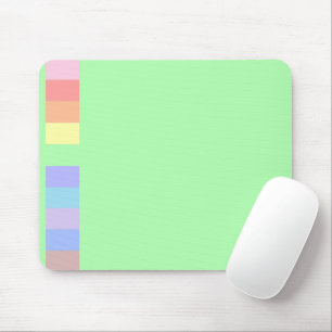 Tapis De Souris Vert Citron Pastel