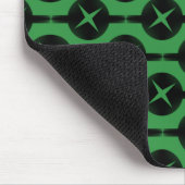 Tapis De Souris Vert clair Cercles rares Mousepad (Coin)