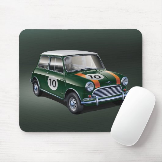 Tapis De Souris Vert de MiniCooper S1 (Avec souris)