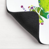 Tapis De Souris Vert de ressort de grenouille (Coin)