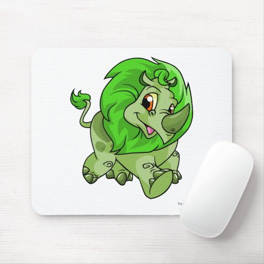 Tapis De Souris Vert de Tonu (Avec souris)