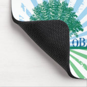 Tapis De Souris Vert d'Obama (Coin)