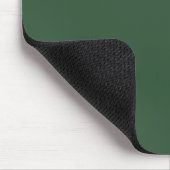 Tapis De Souris Vert émeraude foncé uni (Coin)