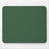 Tapis De Souris Vert émeraude foncé uni (Devant)