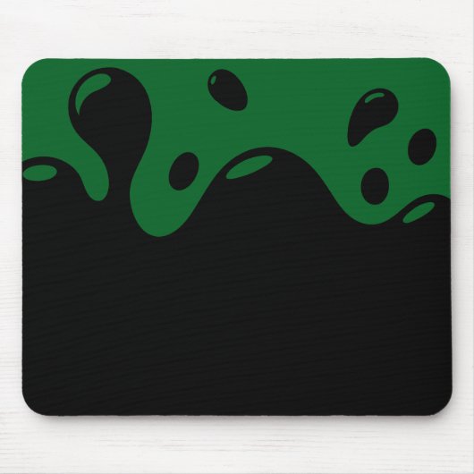 Tapis de souris vert et noir (Devant)