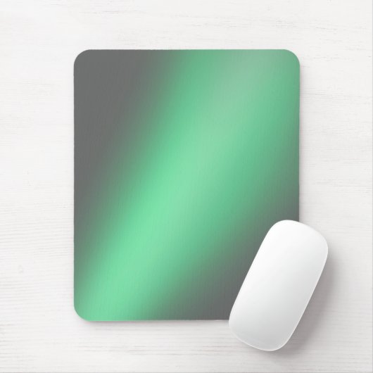 Tapis De Souris Vert gris clair de lune ombre (Avec souris)