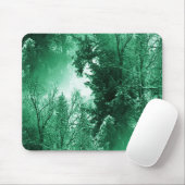 Tapis De Souris Vert hiver... (Avec souris)