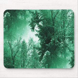 Tapis De Souris Vert hiver...