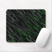 Tapis De Souris Vert noir marbré (Avec souris)