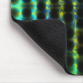 Tapis De Souris Vert, noir pois générant des formes, ombre (Coin)