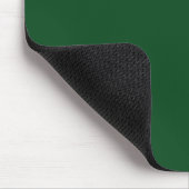 Tapis De Souris Vert pin (couleur uni) (Coin)