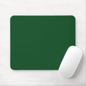 Tapis De Souris Vert pin (couleur uni) (Avec souris)