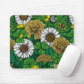 Tapis De Souris Vert printemps (Avec souris)