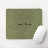 Tapis De Souris Vert Uni (Avec souris)