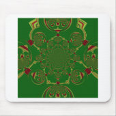 Tapis De Souris Vert vintage (Devant)
