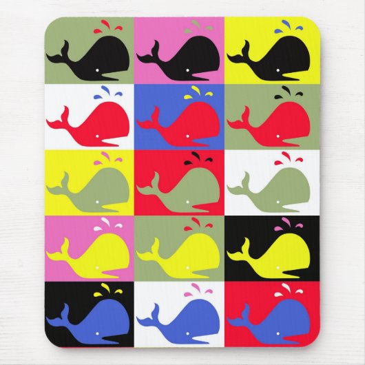 Tapis de souris vertical Andy Whale-Hole™ (Devant)