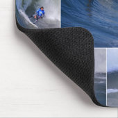 Tapis De Souris Verticale Mousepad de collage de surfers (Coin)