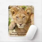 Tapis De Souris Verticale Mousepad de CUB de lion (Avec souris)