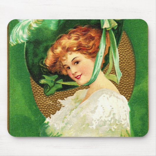 Tapis De Souris Veste du vert (Devant)