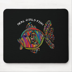 Tapis De Souris Vêtements de pêche pour filles Filles réelles pêch