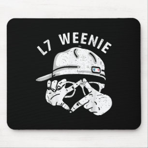 Tapis De Souris Vêtements de saison de baseball de softball drôle