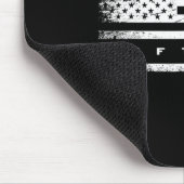 Tapis De Souris Vêtements doux drapeau américain - Softll (Coin)