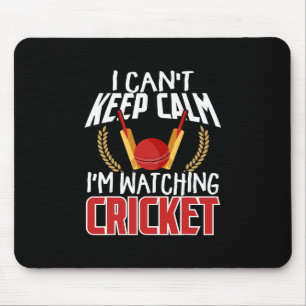 Tapis De Souris Vêtements pour fans de cricket Joueur de cricket p
