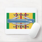 Tapis De Souris Vétéran de CIB Vietnam (Avec souris)