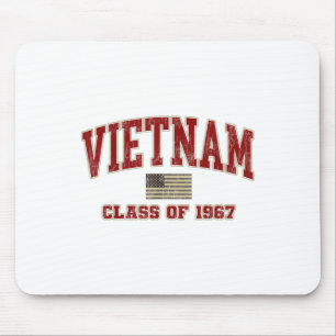 Tapis De Souris Vétéran De Guerre Vietnam Chemise Militaire Cl De 