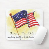 Tapis De Souris Vétérans Mousepad (Avec souris)