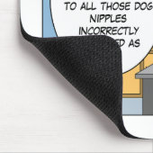 Tapis De Souris Vétérinaire Plaisanterie de souris (Coin)