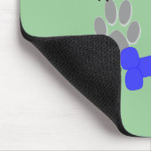 Tapis De Souris Vétérinaire TECH avec l'os de chien (Coin)