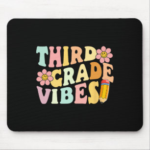 Tapis De Souris Vibes 3e année 1re année Jour de l'école Enseignan