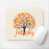 Tapis De Souris Vibes d'automne - Cosy Fall Tree (Avec souris)