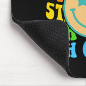 Tapis De Souris Vibes de cinquième année super Face Retro Enseigna (Coin)