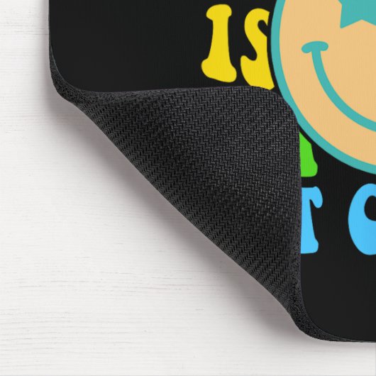 Tapis De Souris Vibes de première année super Face Retro Enseignan (Coin)