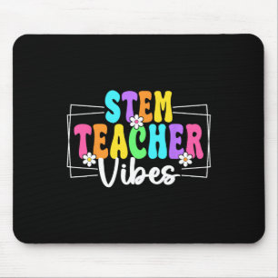 Tapis De Souris Vibes De Professeur De Stm Retour À L'école Enseig