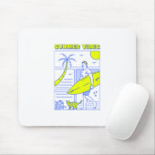 Tapis De Souris Vibes d'été (Avec souris)