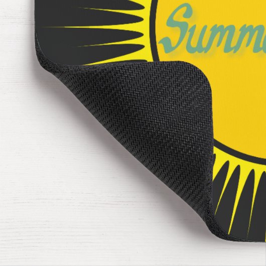 Tapis De Souris Vibes d'été Sunshine Mousepad (Coin)
