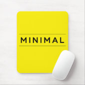 Tapis De Souris Vibes Minimales (Avec souris)