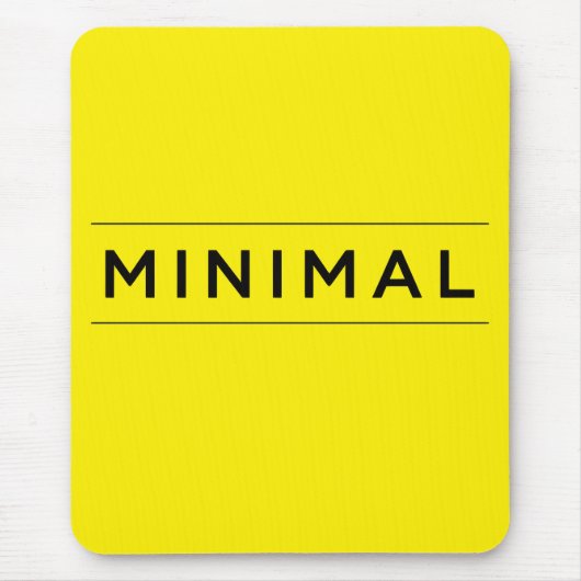 Tapis De Souris Vibes Minimales (Devant)