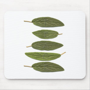 Tapis De Souris VIBIRNUM LA PAIX feuille