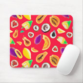 Tapis De Souris Vibrant Fruity Délice Motif (Avec souris)