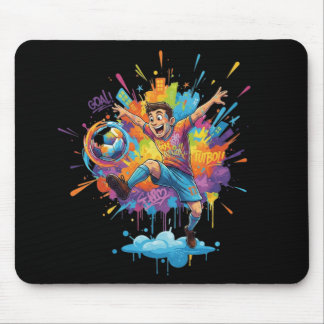 Tapis De Souris Vibrant Gamer Splash Mouse Pad