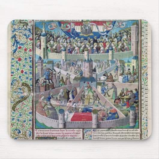 Tapis De Souris Vices et vertus sur terre (Devant)